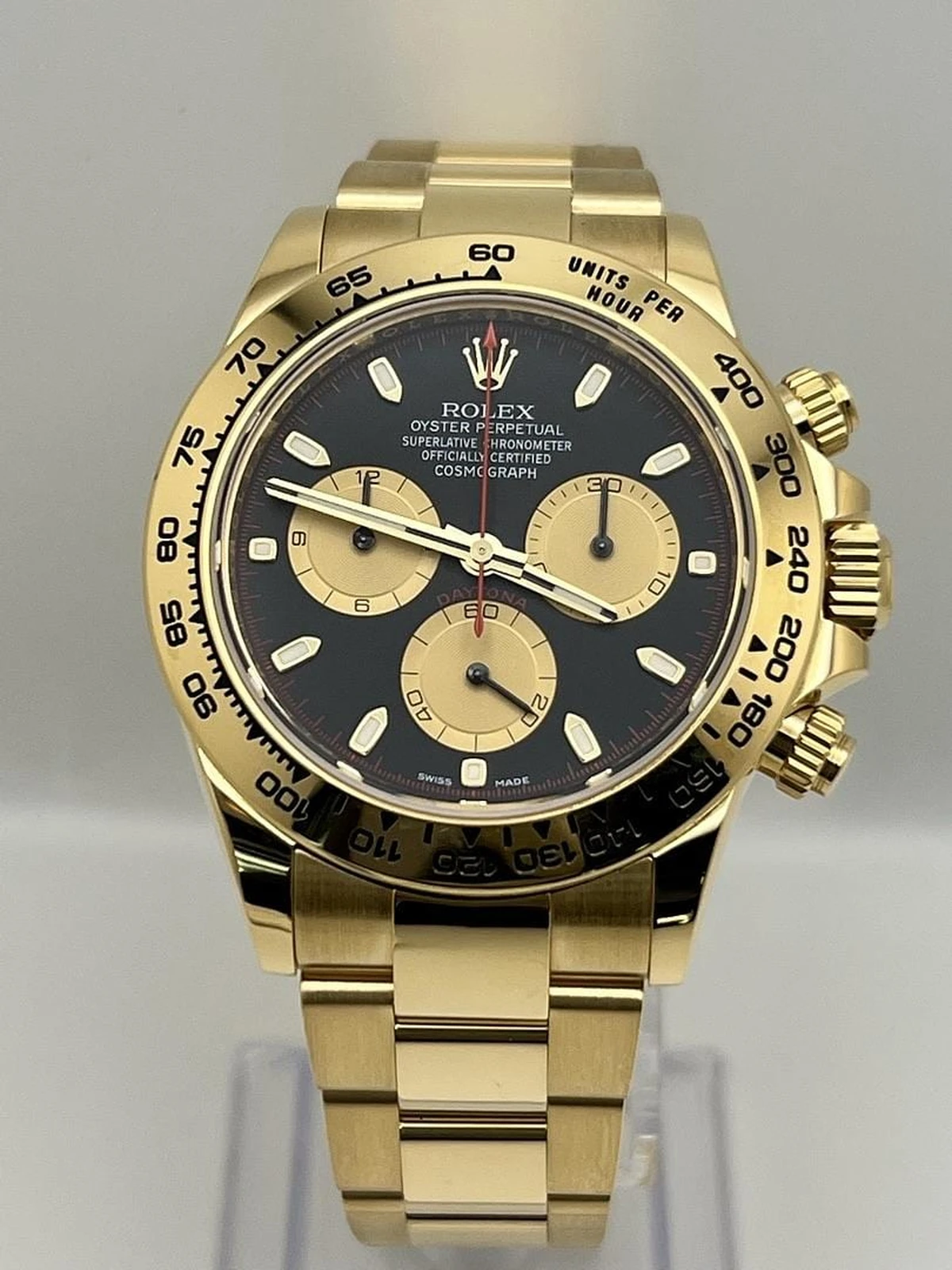 Rolex Cosmograph Daytona 40mm, 18k Yellow Gold, Ref# 126508-0002