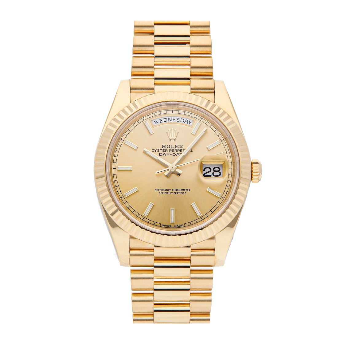 Rolex 18K Yellow Gold Model 228238-0003