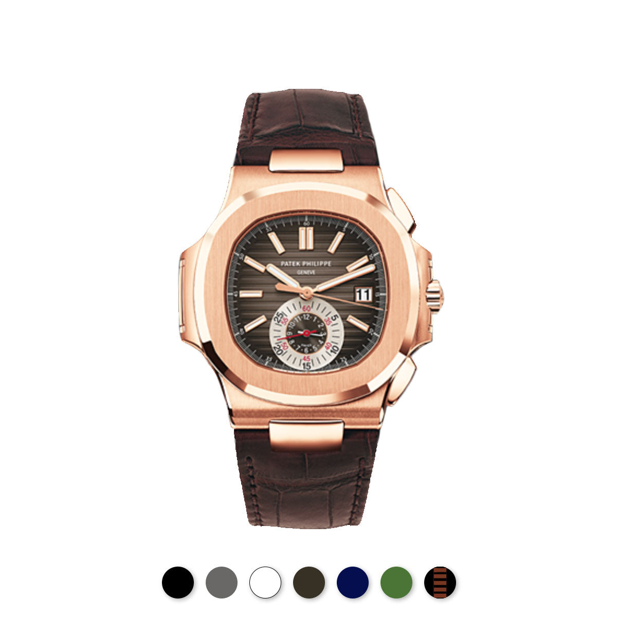 Patek Philippe - Rubber B strap for Nautilus 5980 RG