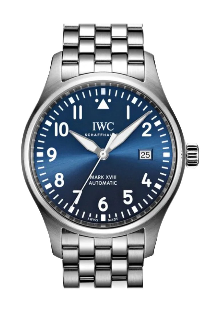 IWC Mark XVIII Edition Le Petit Prince Blue Dial Automatic Men's Watch IW327016