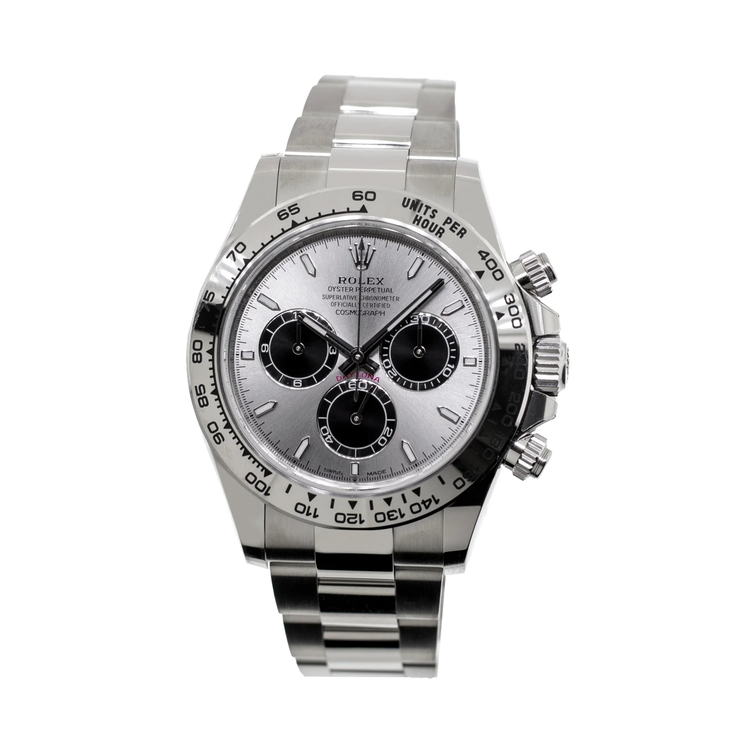 Rolex Cosmograph Daytona 40mm, 18k White Gold, Ref# 126509-0003