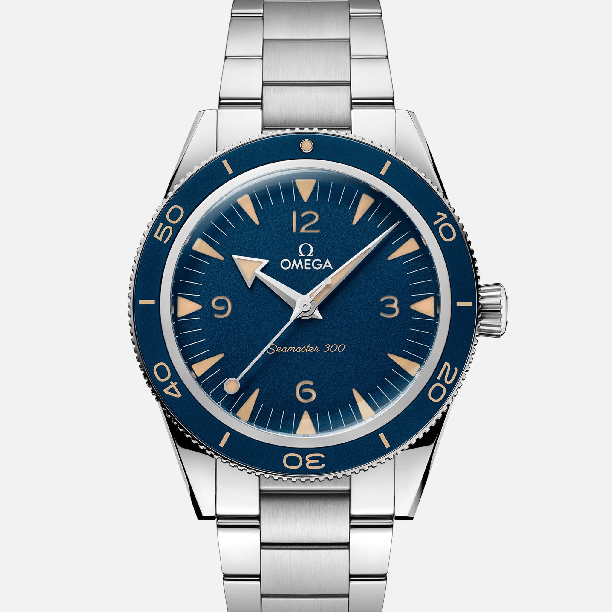 Seamaster 300 Co-Axial Master Chronometer 41mm Blue Dial On Bracelet