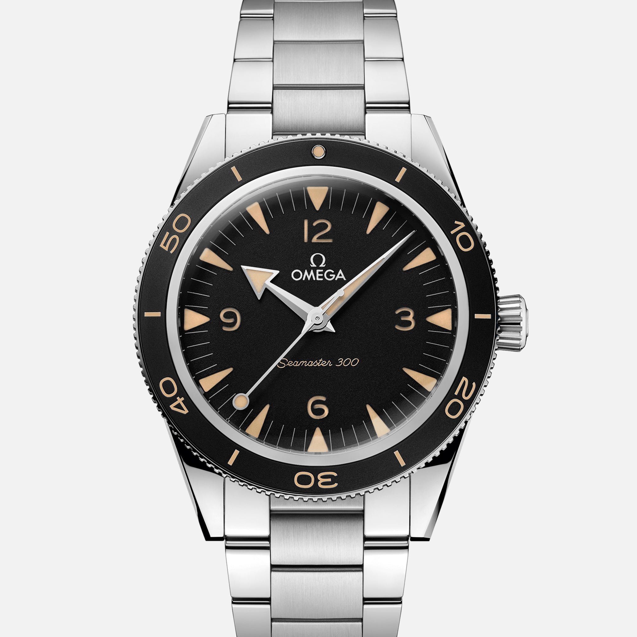 Seamaster 300 Co-Axial Master Chronometer 41mm Black Dial On Bracelet