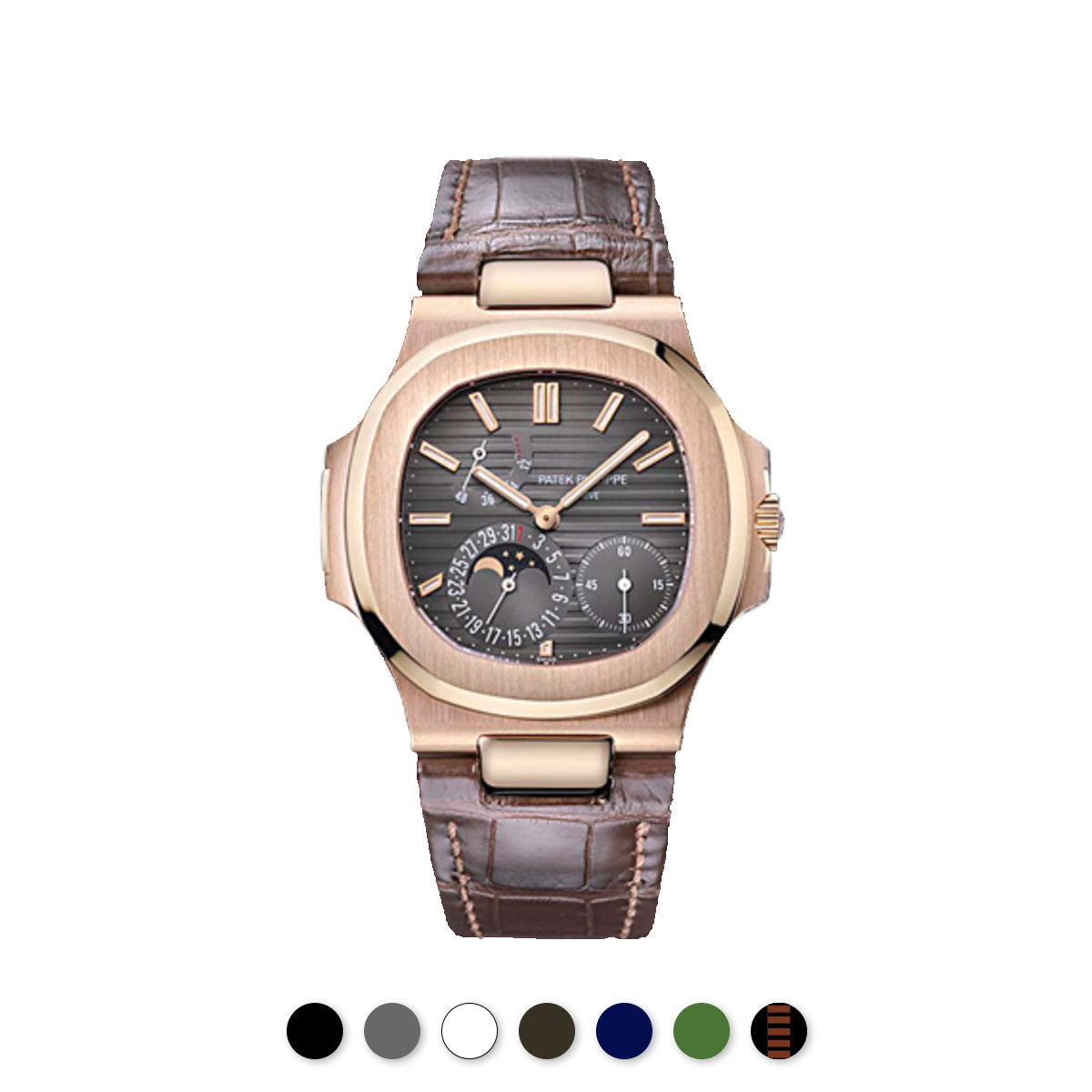 Patek Philippe - Rubber B strap for Nautilus 5712 RG / WG