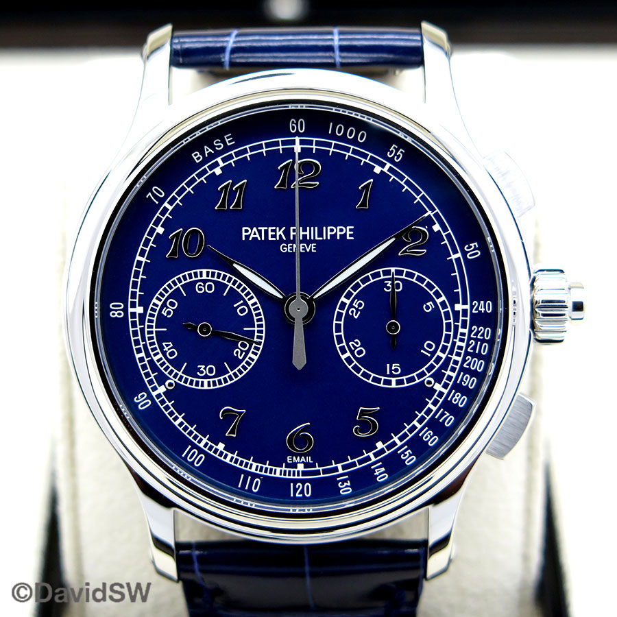 Patek Philippe 5370P Grand Complications Split Seconds Chronograph with Blue Dial