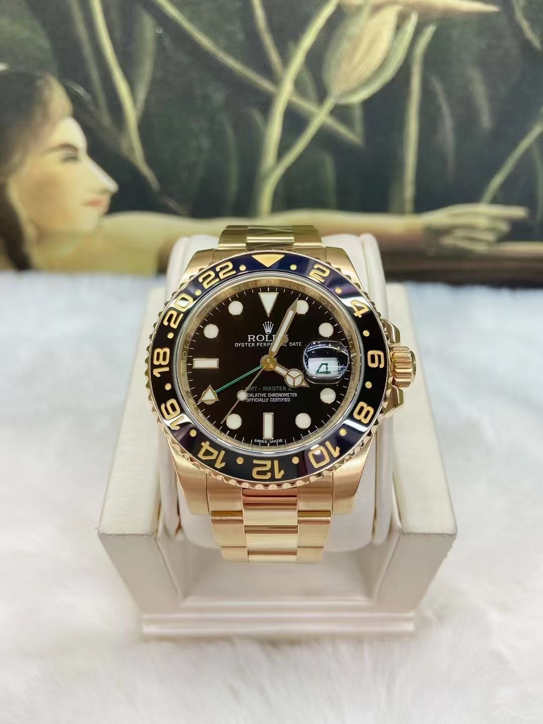 Rolex GMT II 116718-LN-78208 Black Dial