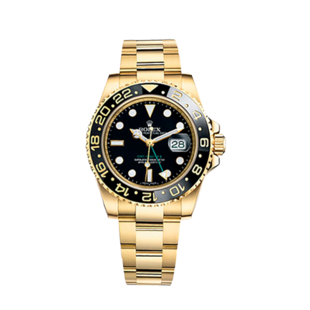 Rolex GMT II 116718-LN-78208 Black Dial