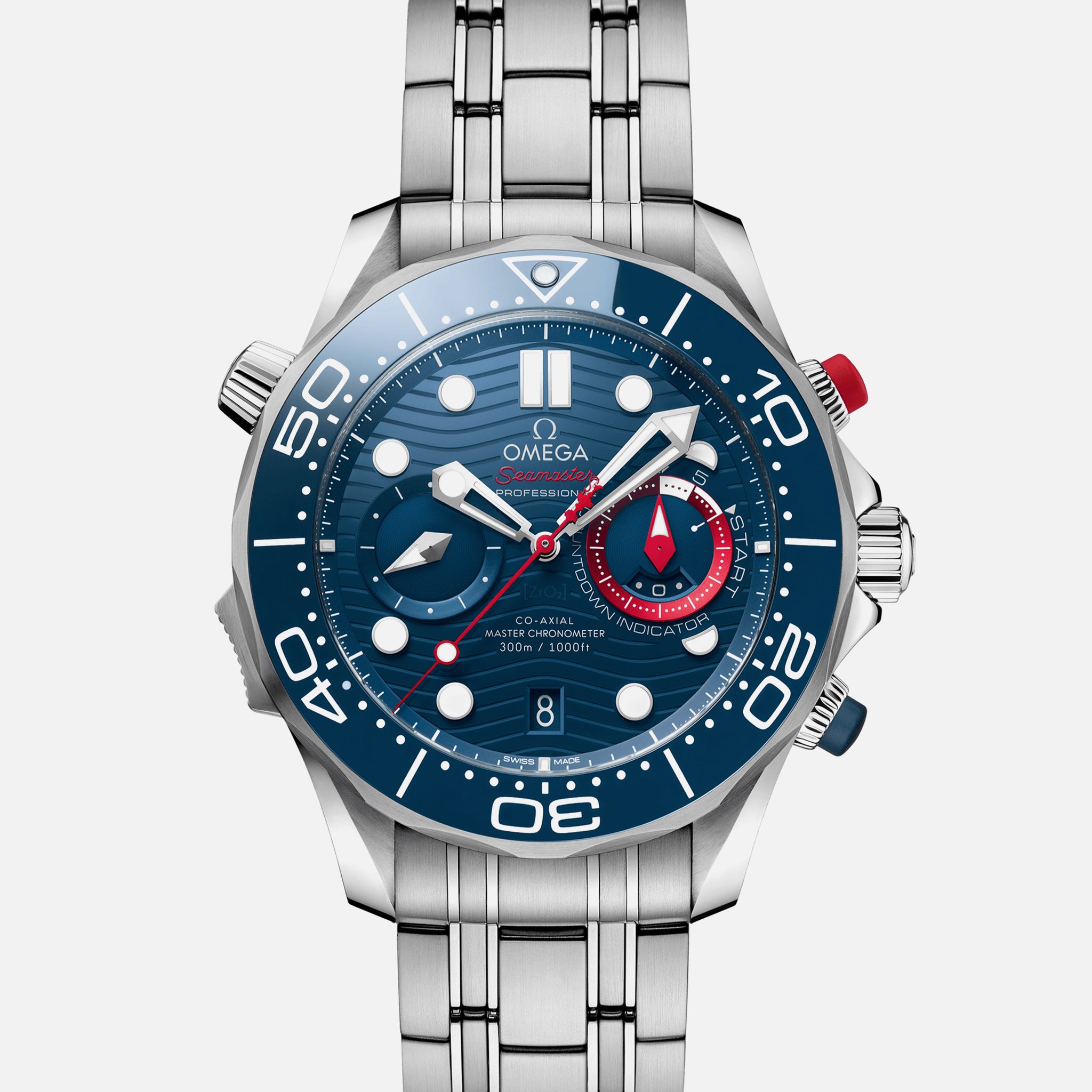 Seamaster Diver 300M Co-Axial Master Chronometer Chronograph 44mm America's Cup 2021