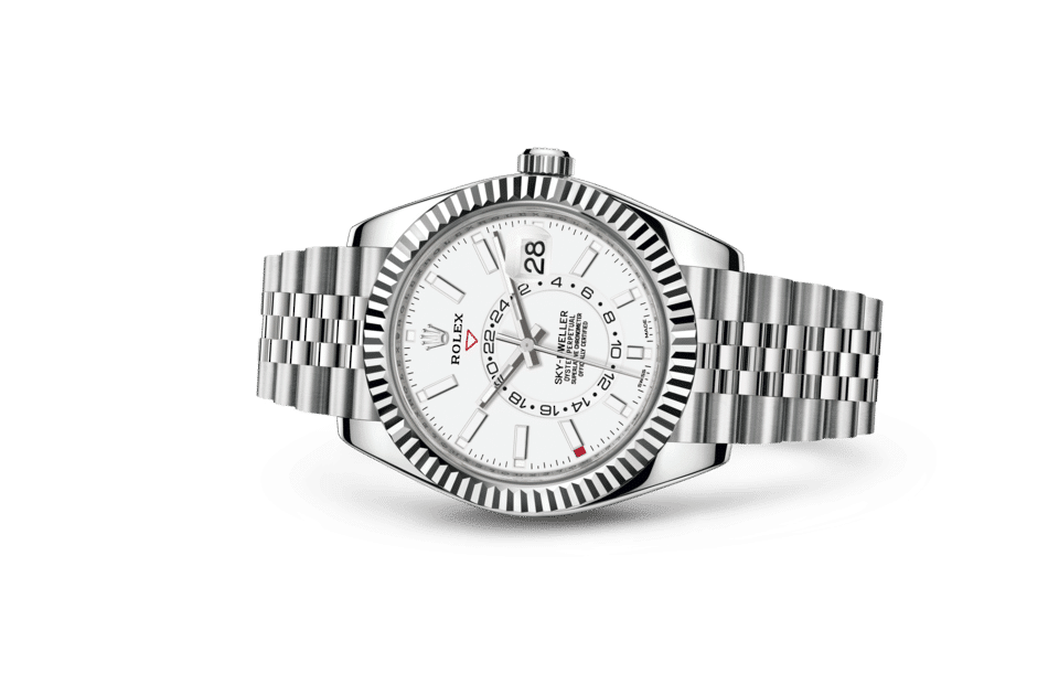 Rolex Sky-Dweller 42mm, Oystersteel and 18k White Gold, Ref# 326934-0001