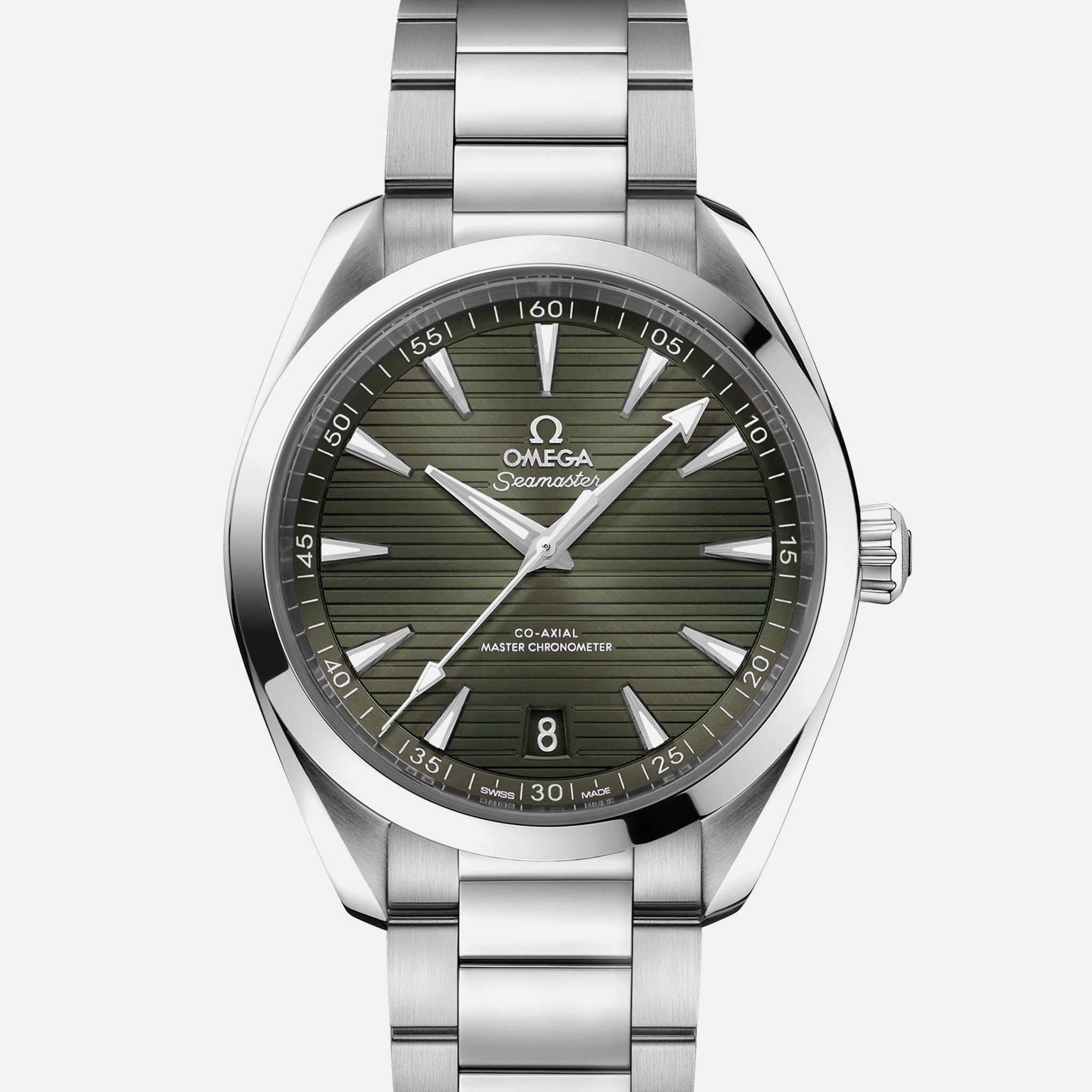 Seamaster Aqua Terra 150M Co-Axial Master Chronometer 41mm Green Dial On Bracelet