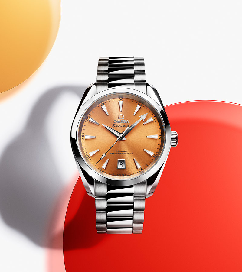 Seamaster Aqua Terra 150m Co-Axial Master Chronometer 38mm 'Saffron' Dial On Bracelet