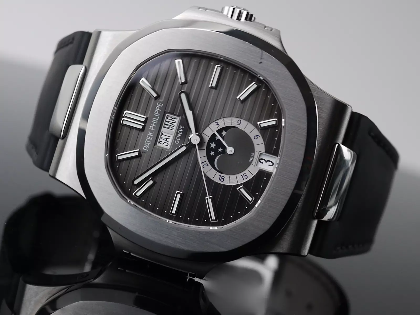 Patek Philippe - Rubber B strap for Nautilus 5726A SS