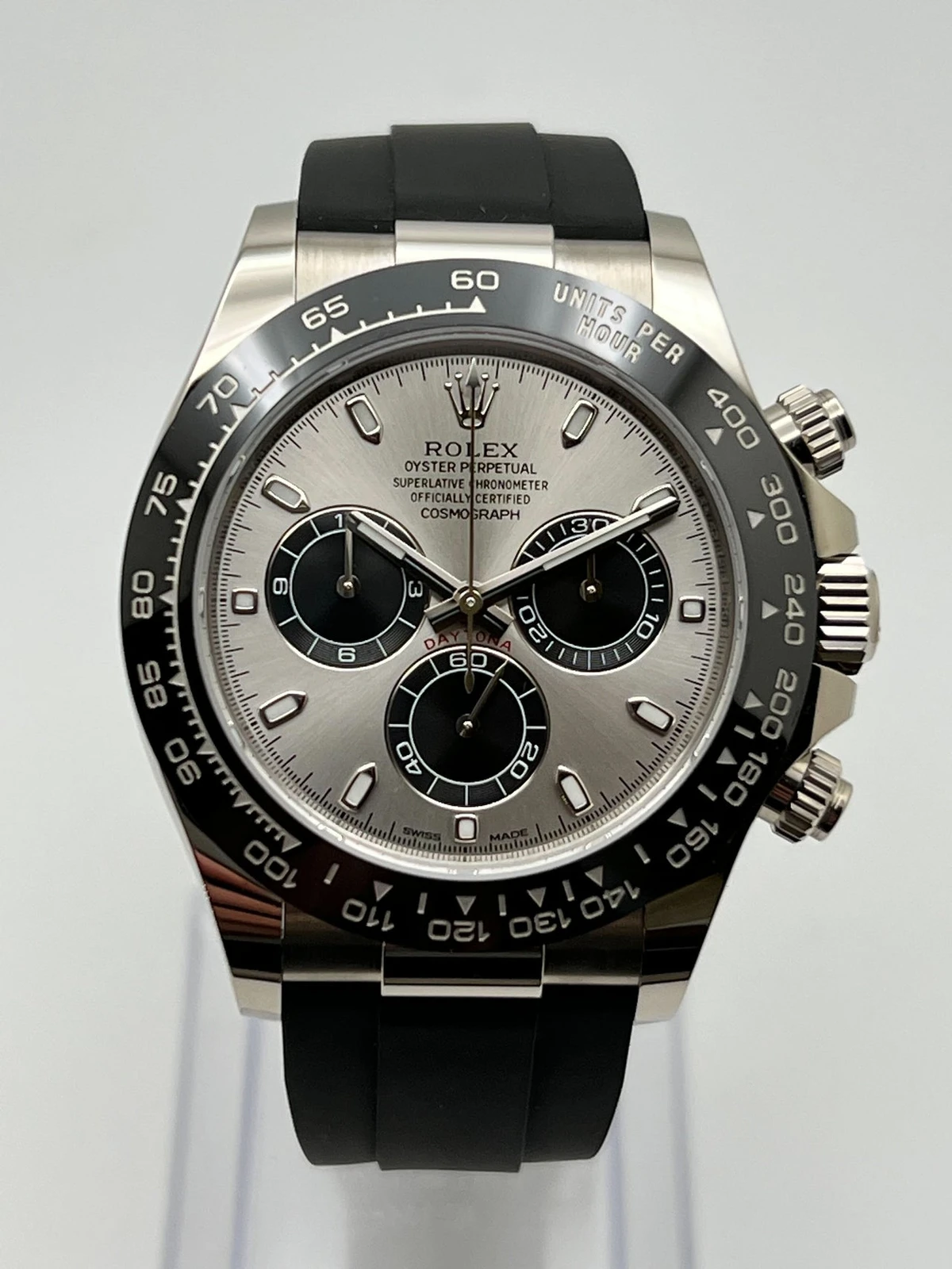 Rolex Cosmograph Daytona 40mm, 18k White Gold, Ref# 126519ln-0006