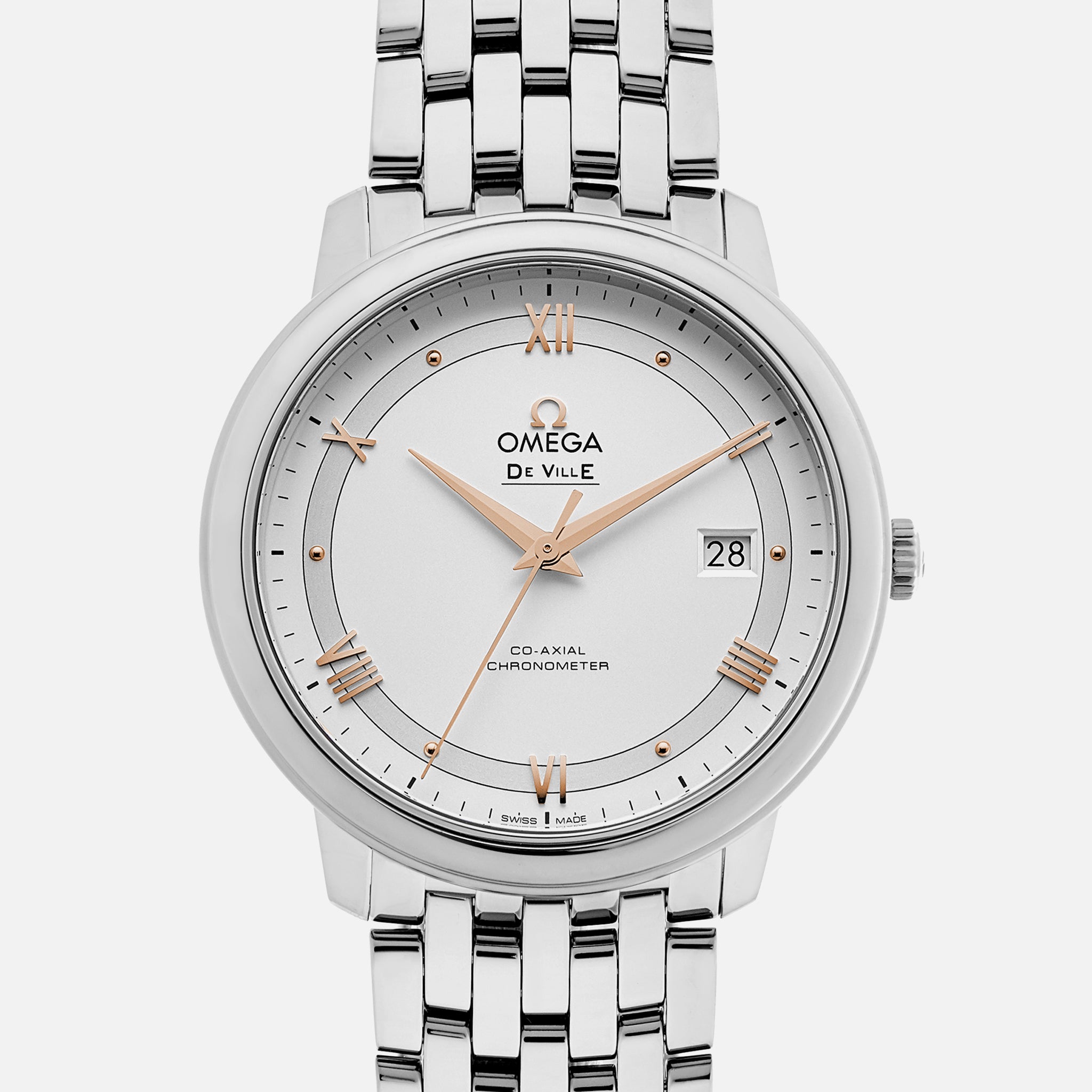 De Ville Prestige Co-Axial 36.8mm On Bracelet