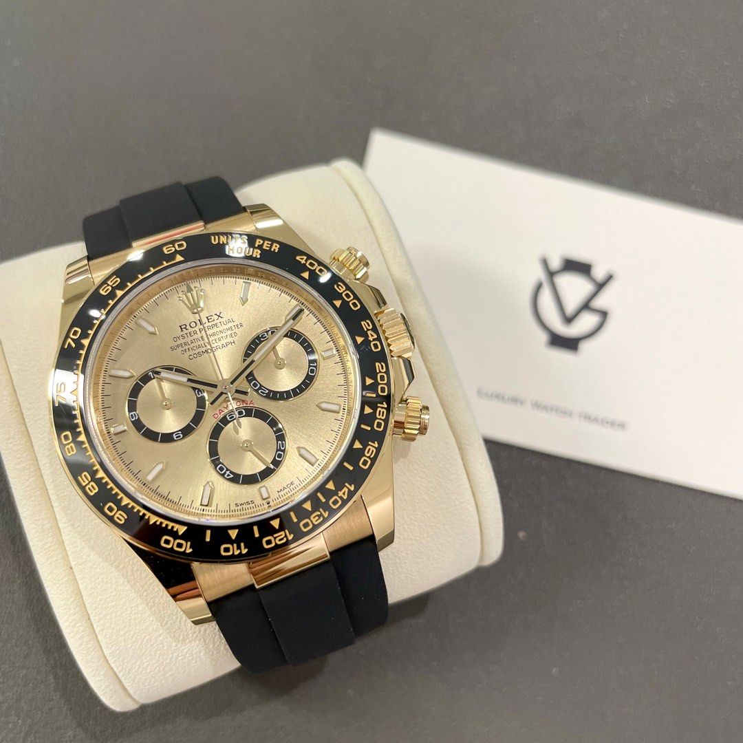 Rolex Cosmograph Daytona 40mm, 18k Yellow Gold, Ref# 126518ln-0010