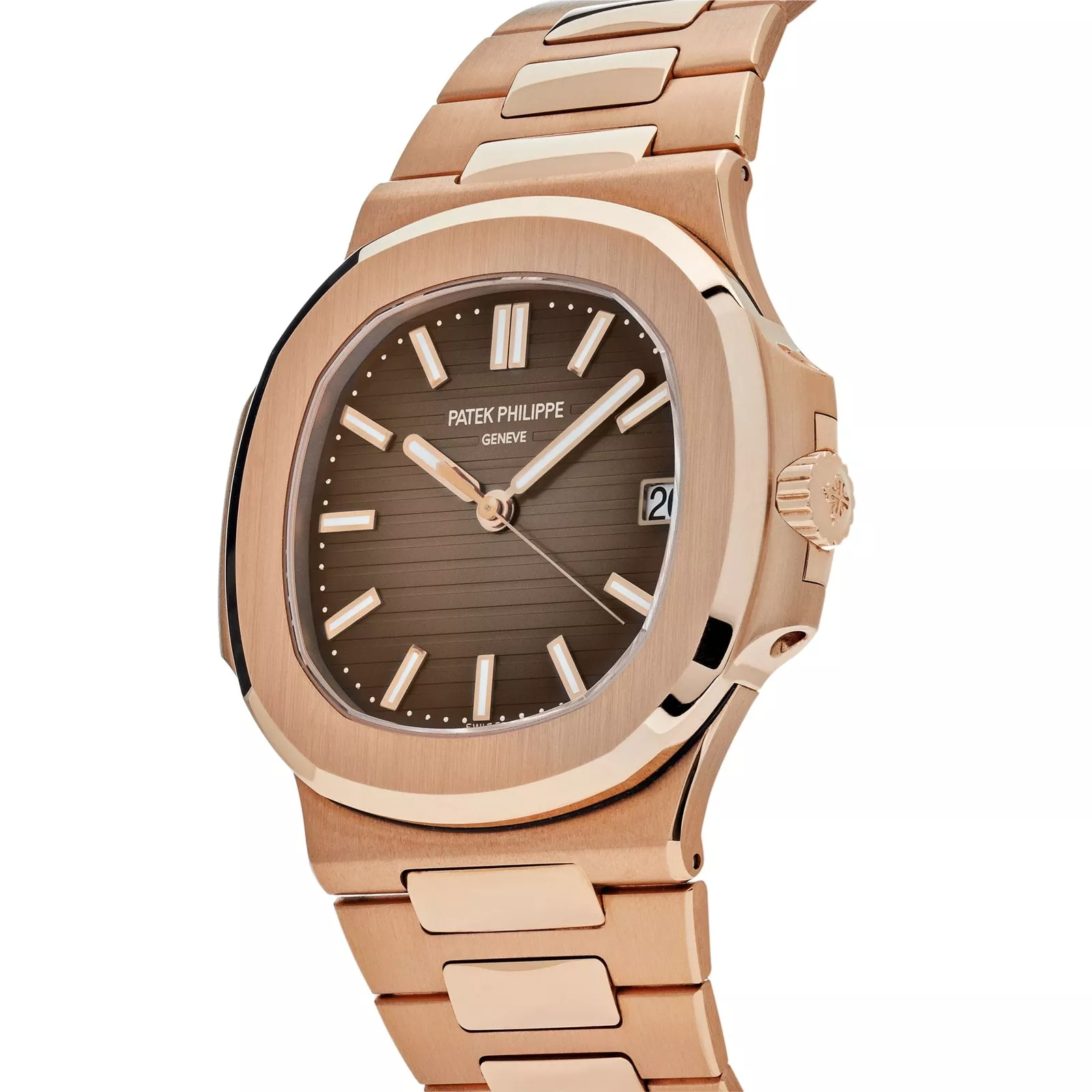 Patek Philippe Nautilus Rose Gold 5711-1R-001 with Light/Dark Brown Gradated dial