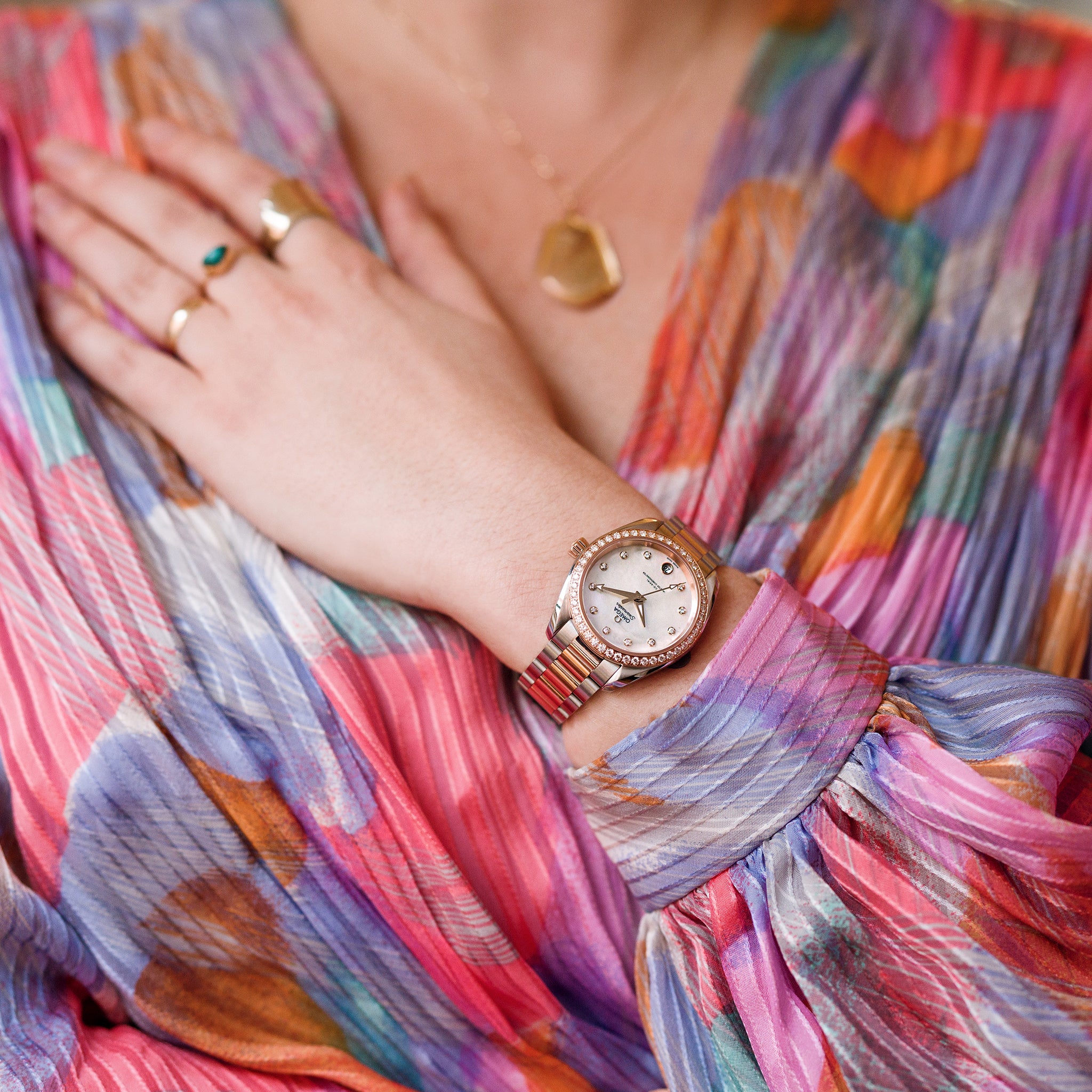 Seamaster Aqua Terra 150M Co-Axial Master Chronometer 34mm Two-Tone With Diamonds