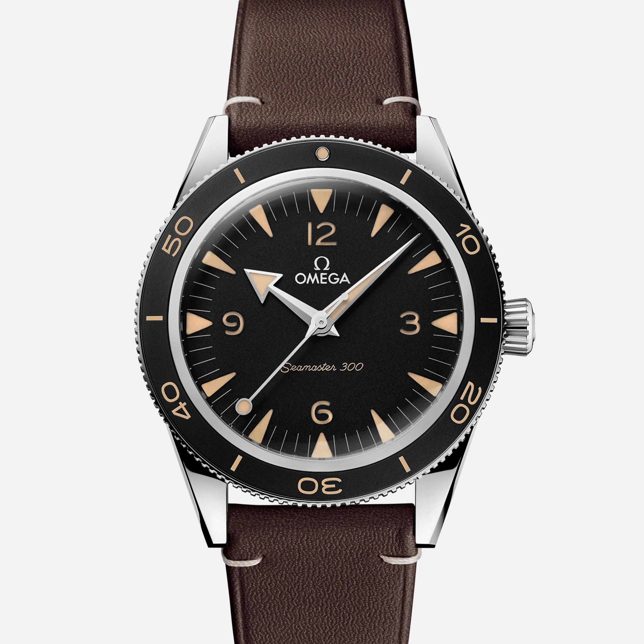 Seamaster 300 Co-Axial Master Chronometer 41mm Black Dial On Strap
