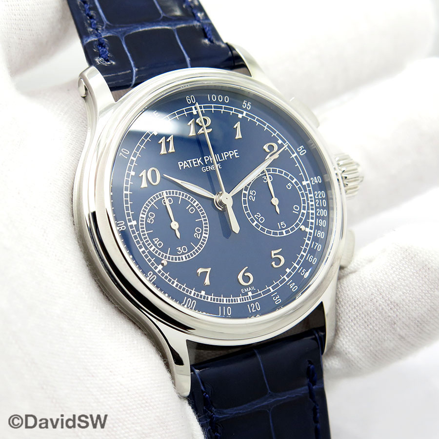 Patek Philippe 5370P Grand Complications Split Seconds Chronograph with Blue Dial