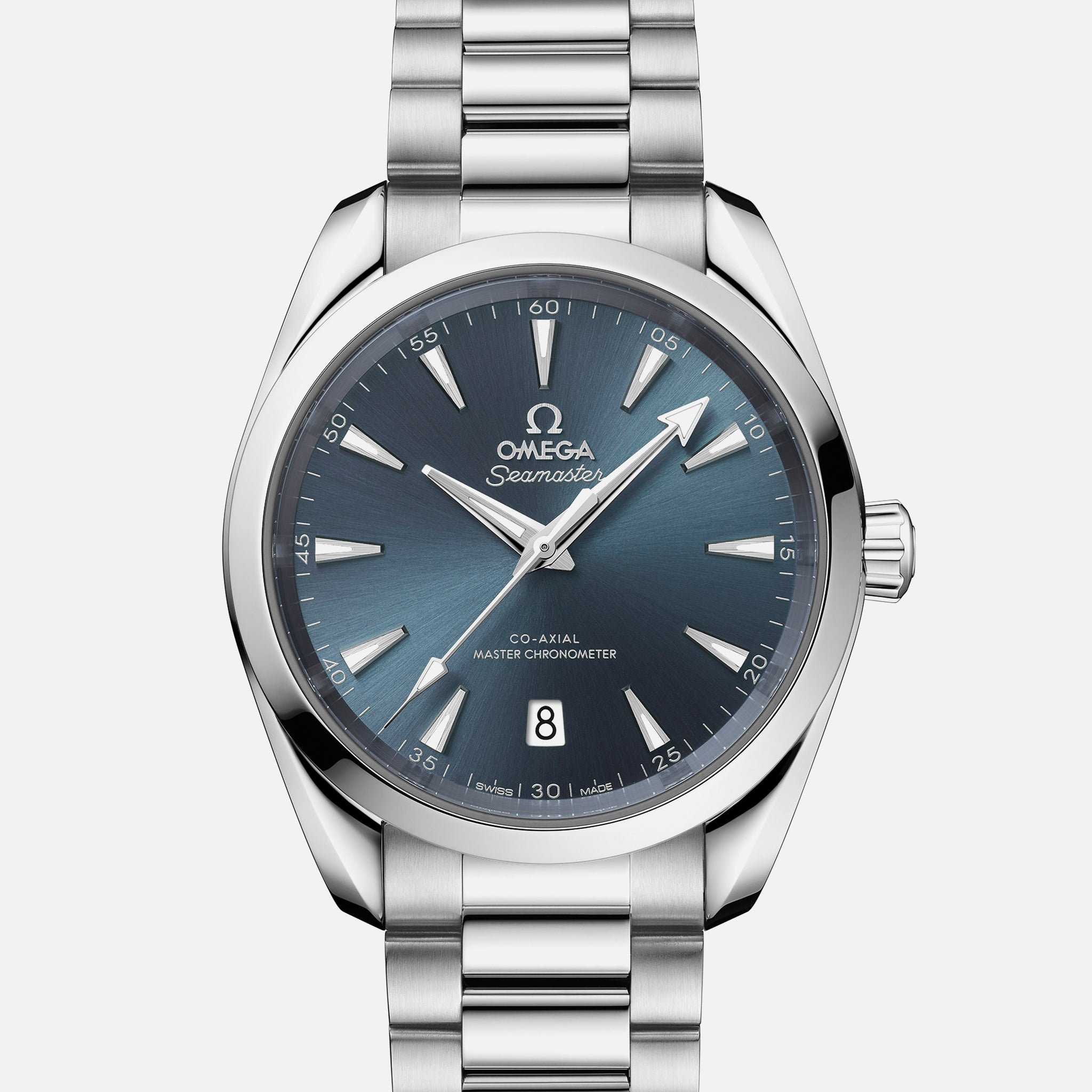 Seamaster Aqua Terra 150m Co-Axial Master Chronometer 38mm 'Atlantic Blue' Dial On Bracelet