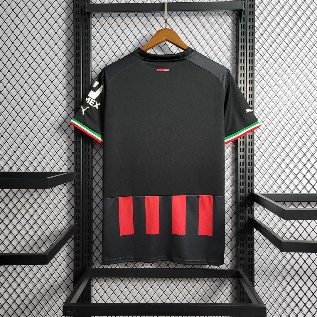 22-23 AC Milan Home Jersey - Fans Version - ReplicasJersey