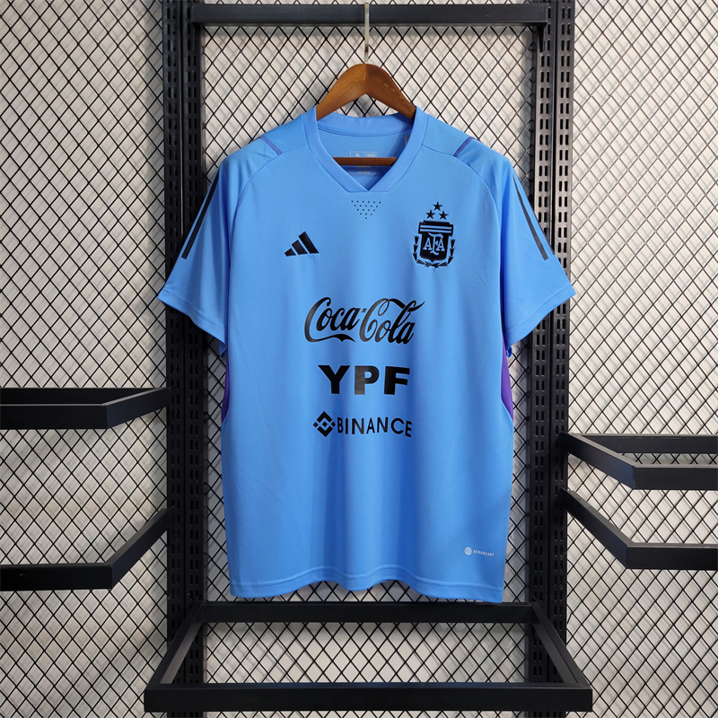 Argentina 2023 Training Jersey - Fans Version - ReplicasJersey