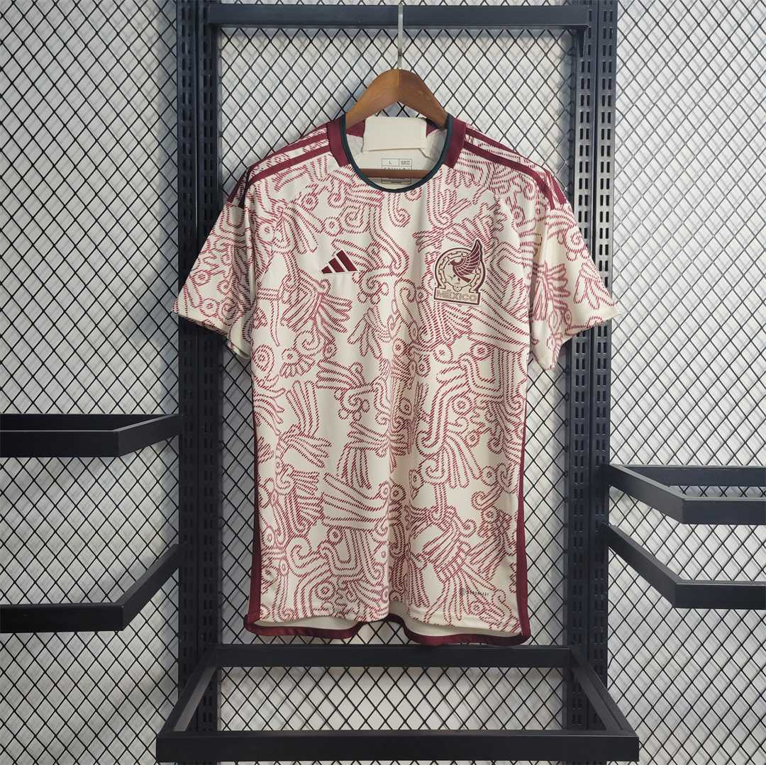 Mexico 22-23 Away Stadium Jersey - Fans Version - ReplicasJersey