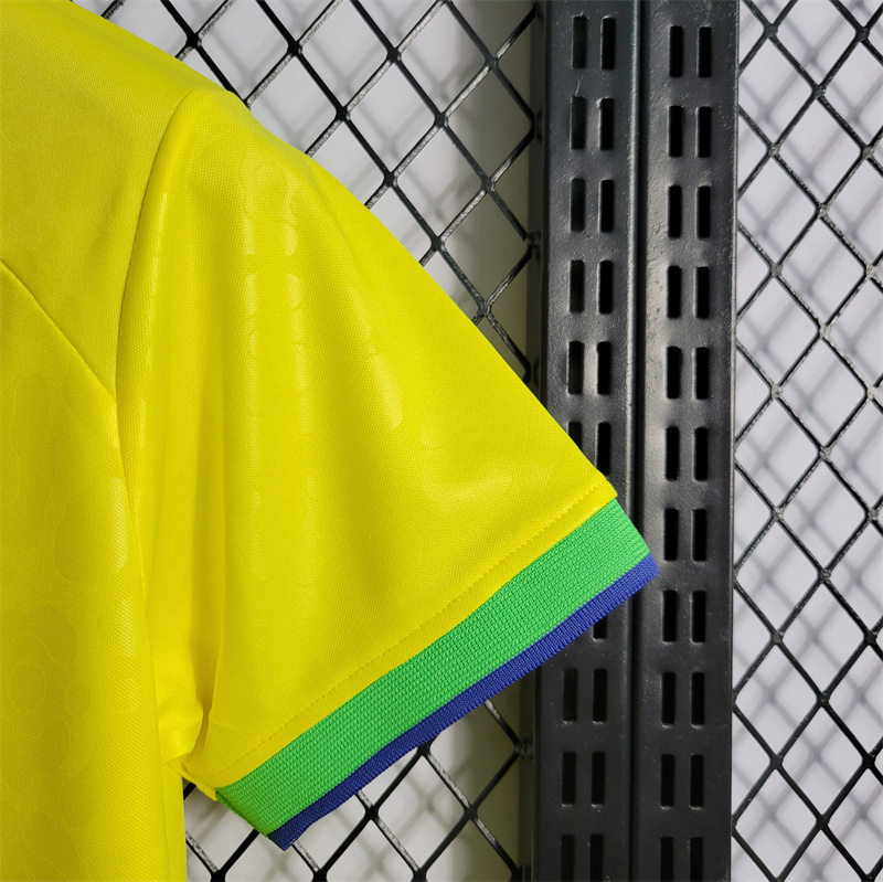 World Cup 2022 Brazil 22-23 Home Kids Kit - ReplicasJersey