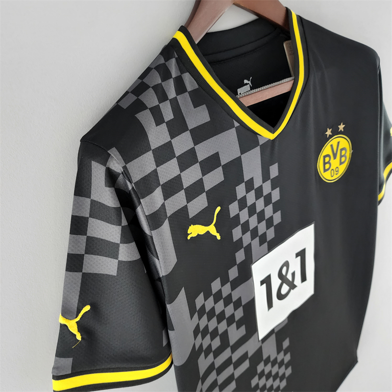 Dortmund 22/23 Away Jersey - Fans Version - ReplicasJersey