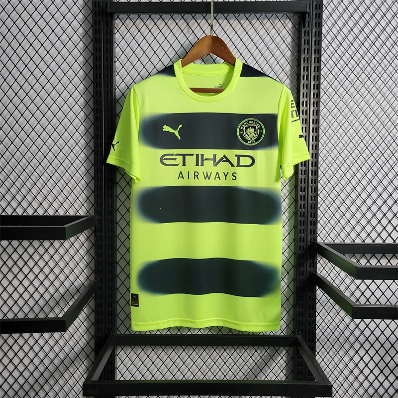 Manchester City 22-23 Third Jersey - Fans Version - ReplicasJersey