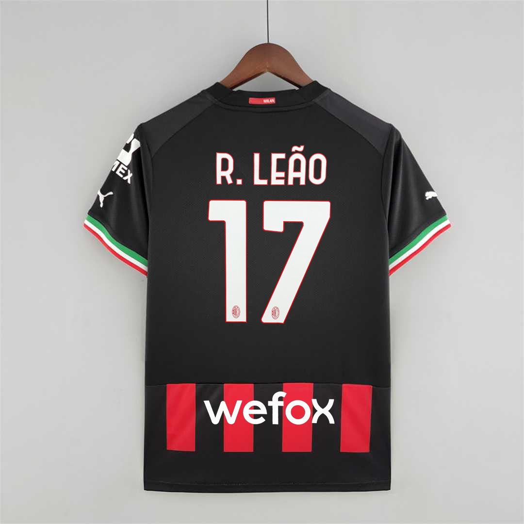 22-23 AC Milan Home Jersey - Fans Version - ReplicasJersey