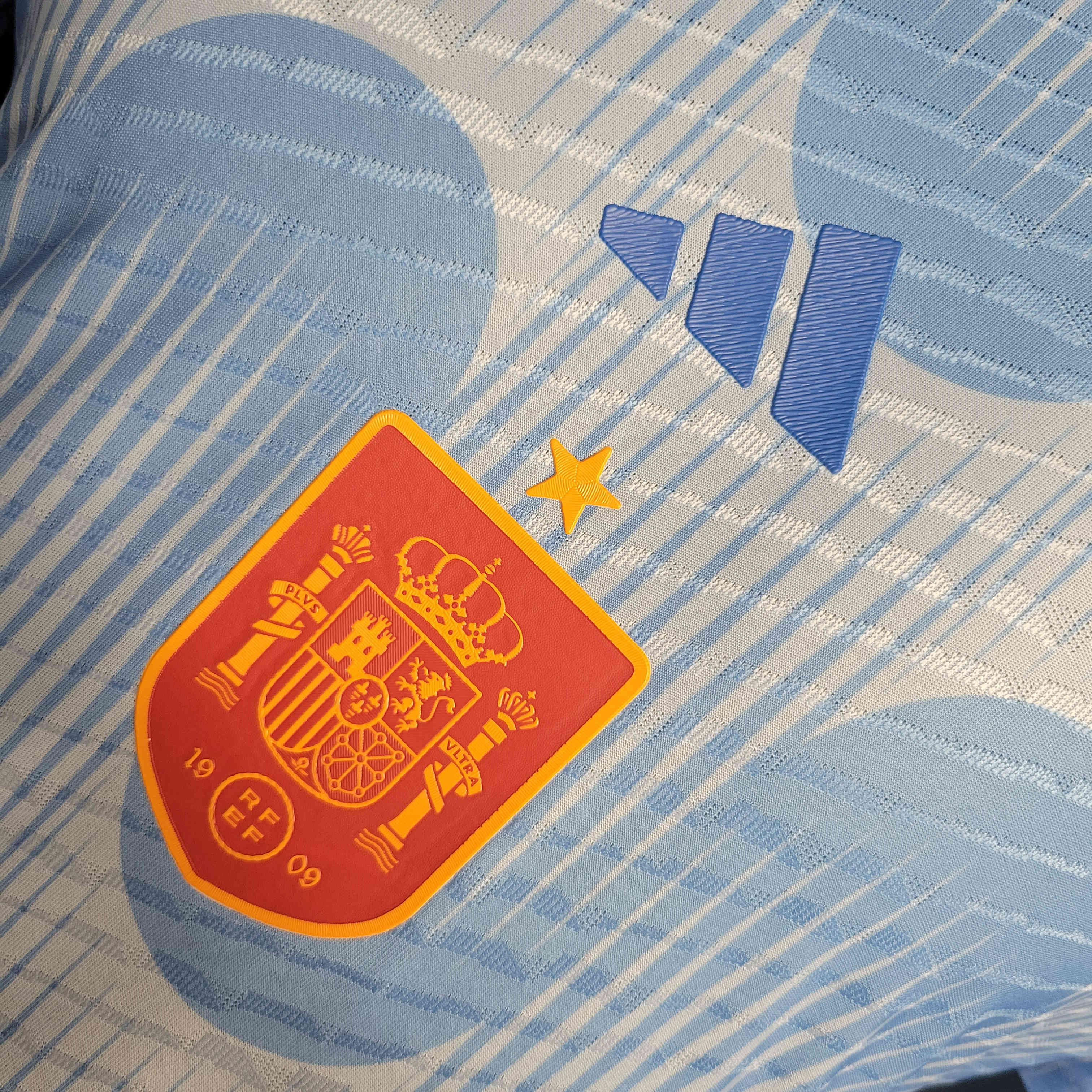 Spain 2022-23 Away Stadium Jersey - Player Version - ReplicasJersey