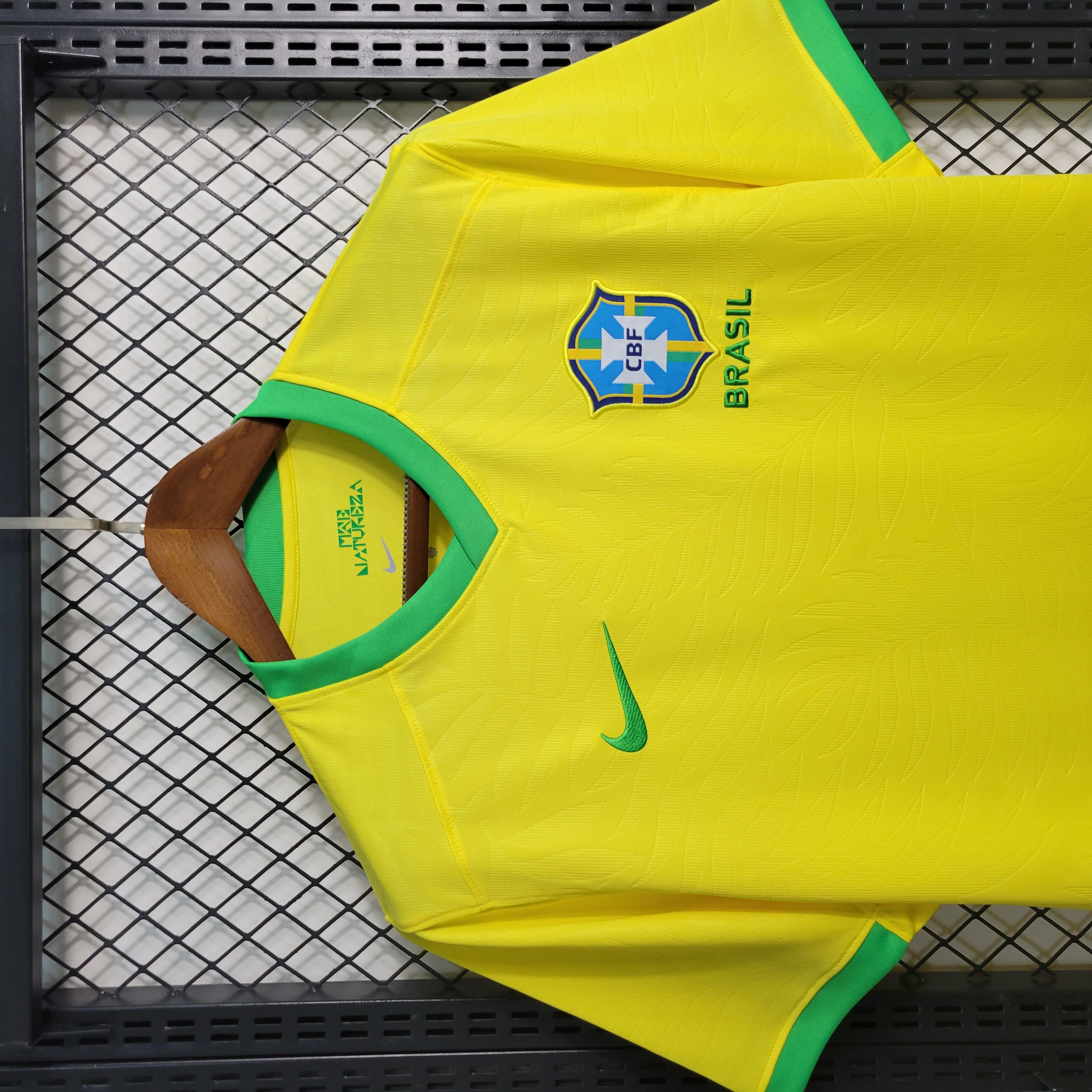 Brazil 2023 Home Stadium Jersey - Fans Version - ReplicasJersey