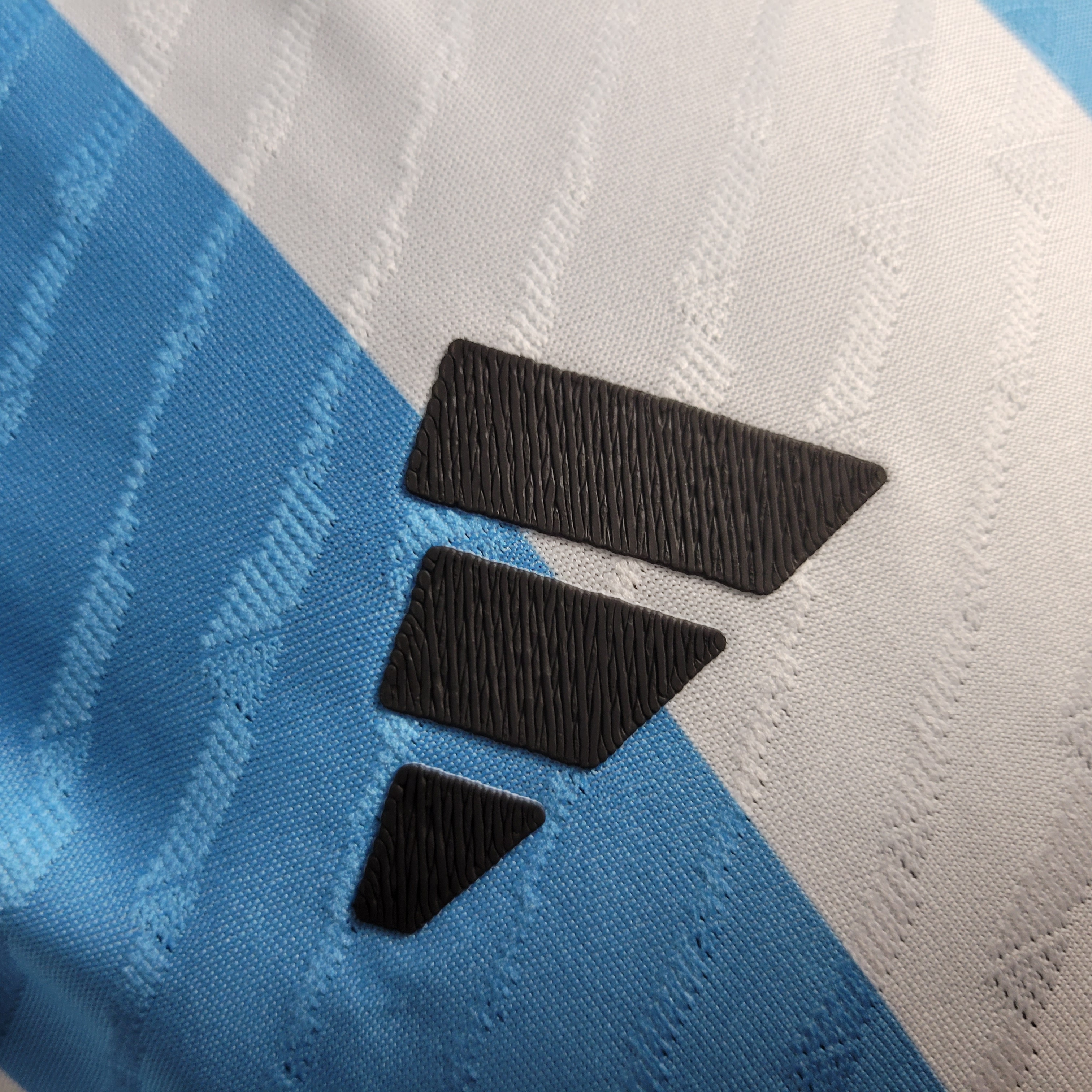 Argentina 3 Stars 22-23 Home Stadium Jersey - Player Version ( with 2022 World Champions Patch ) - ReplicasJersey