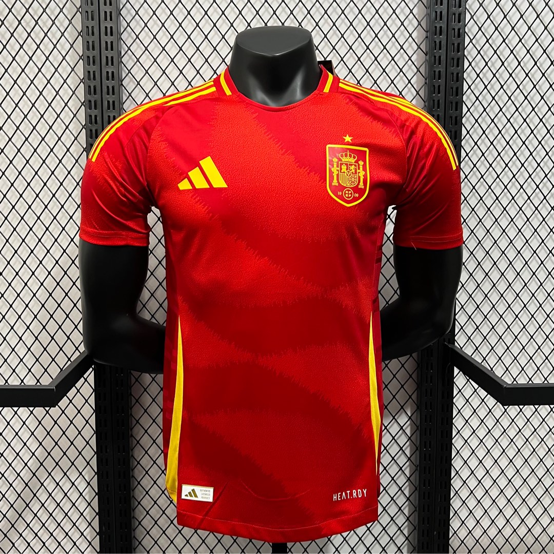Spain 2024 Home Stadium Jersey - Player Version - ReplicasJersey