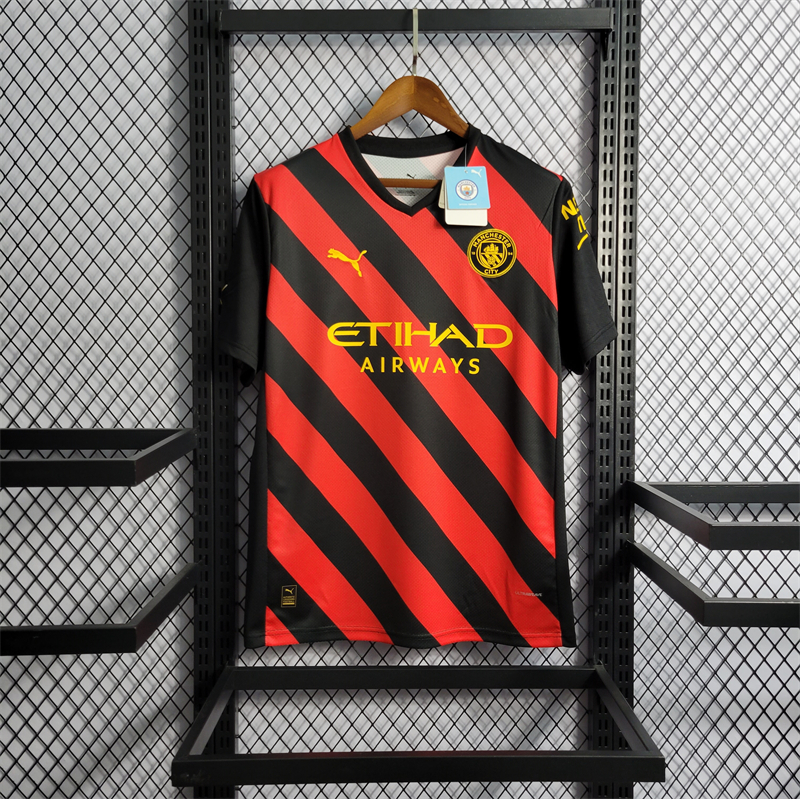 Manchester City 22/23 Away Jersey - Fans Version - ReplicasJersey