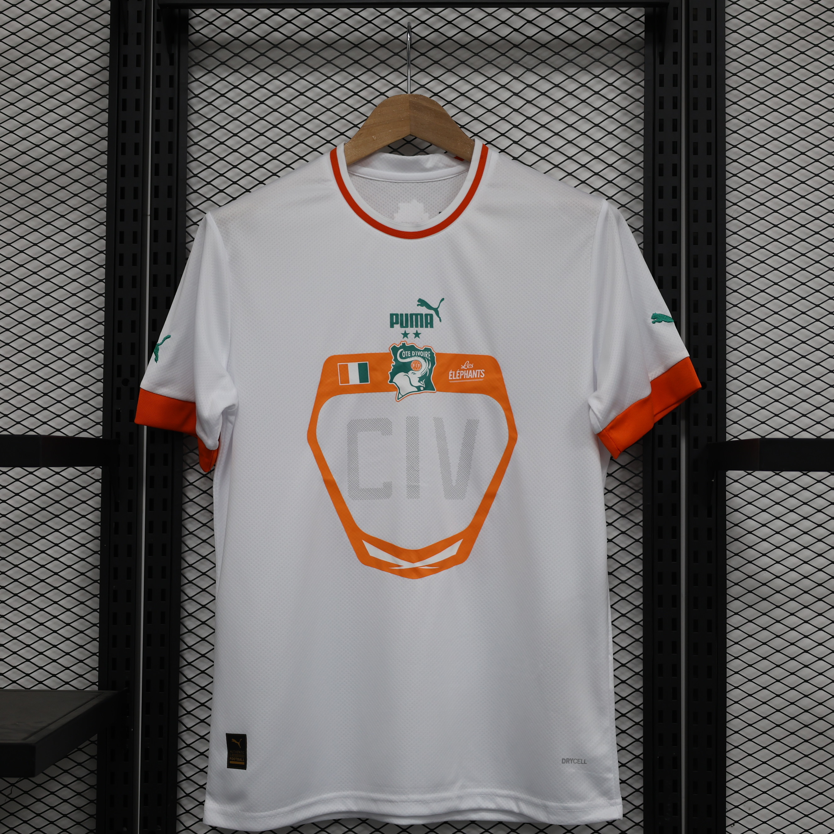 Cote d'Ivoire 22-23 Away Stadium Jersey - Fans Version - ReplicasJersey