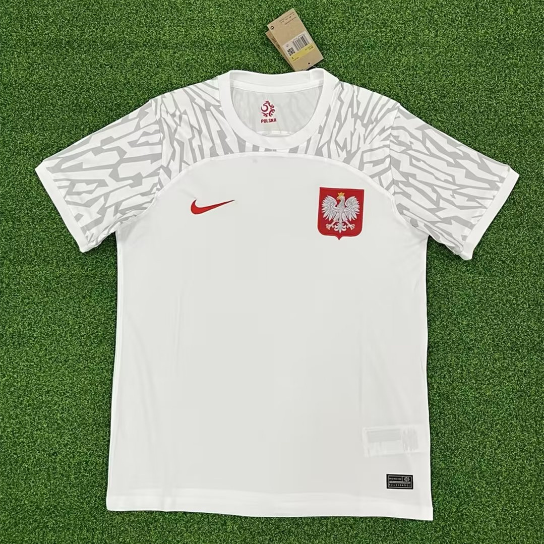 Poland 22-23 Away Stadium Jersey - Fans Version - ReplicasJersey