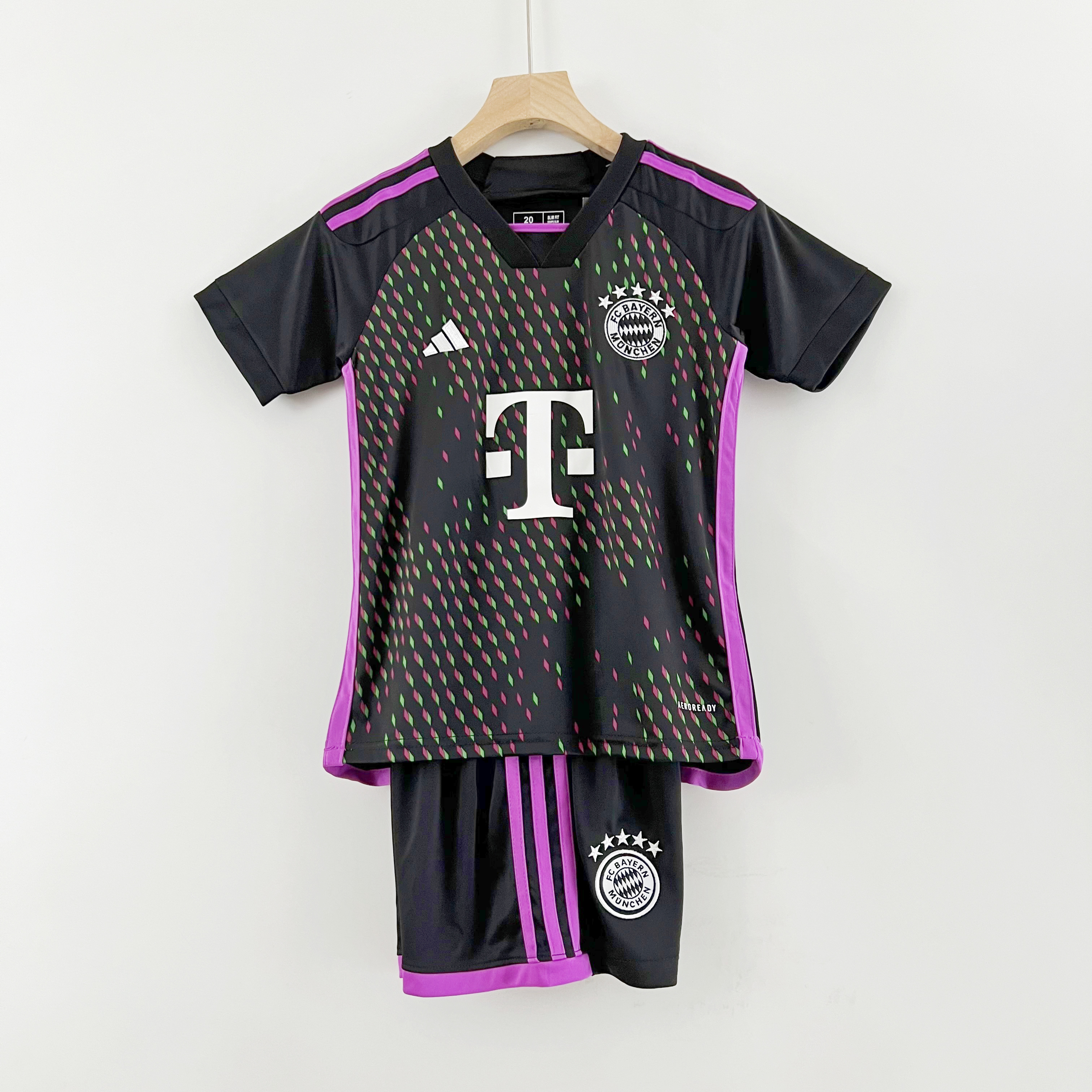 Bayern Munich 23-24 Away Kids kit - ReplicasJersey