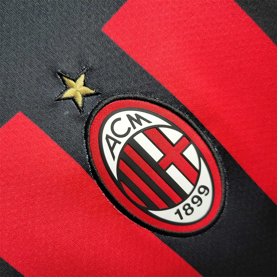22-23 AC Milan Home Jersey - Fans Version - ReplicasJersey