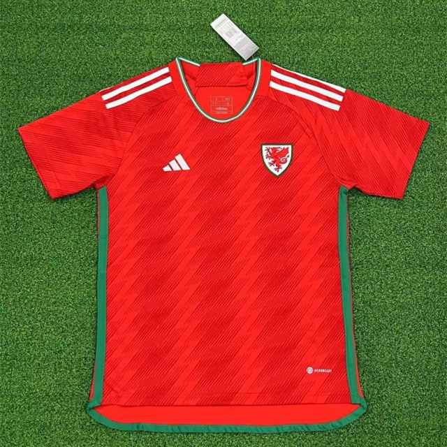 Wales 22-23 Home Stadium Jersey - Fans Version - ReplicasJersey