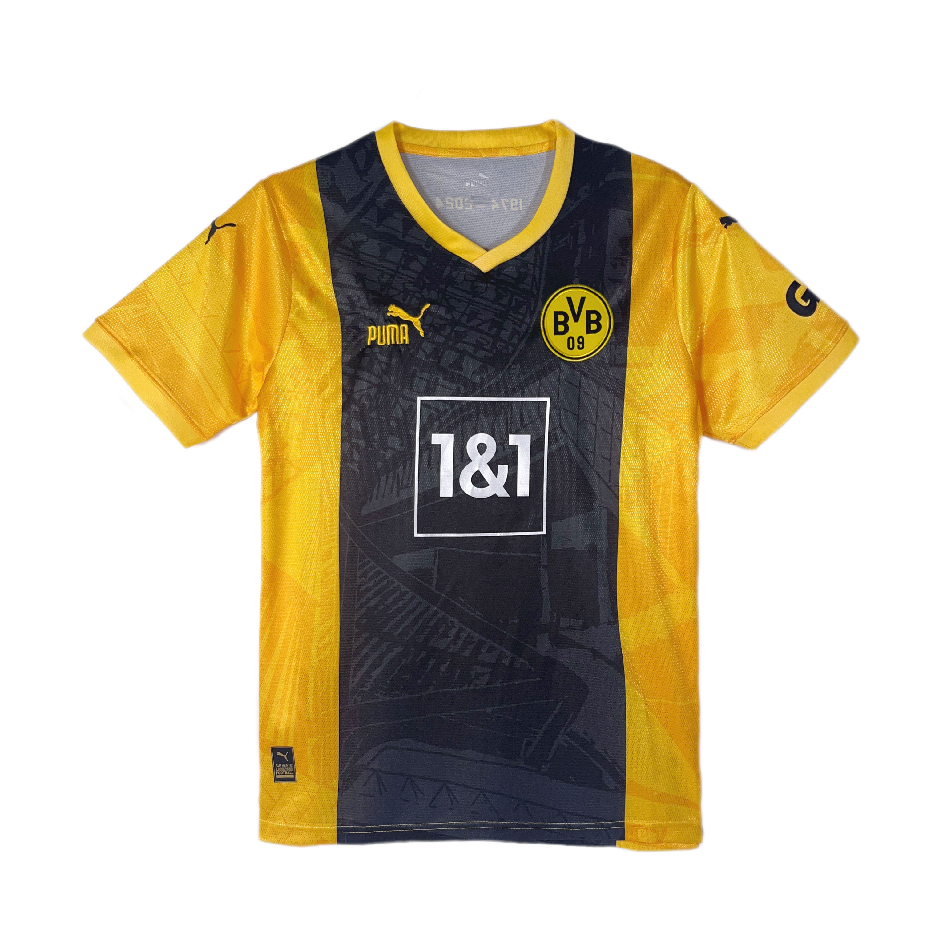 Dortmund 23-24 50th Home Stadium Anniversary Special Edition Jersey - Fans Version - ReplicasJersey