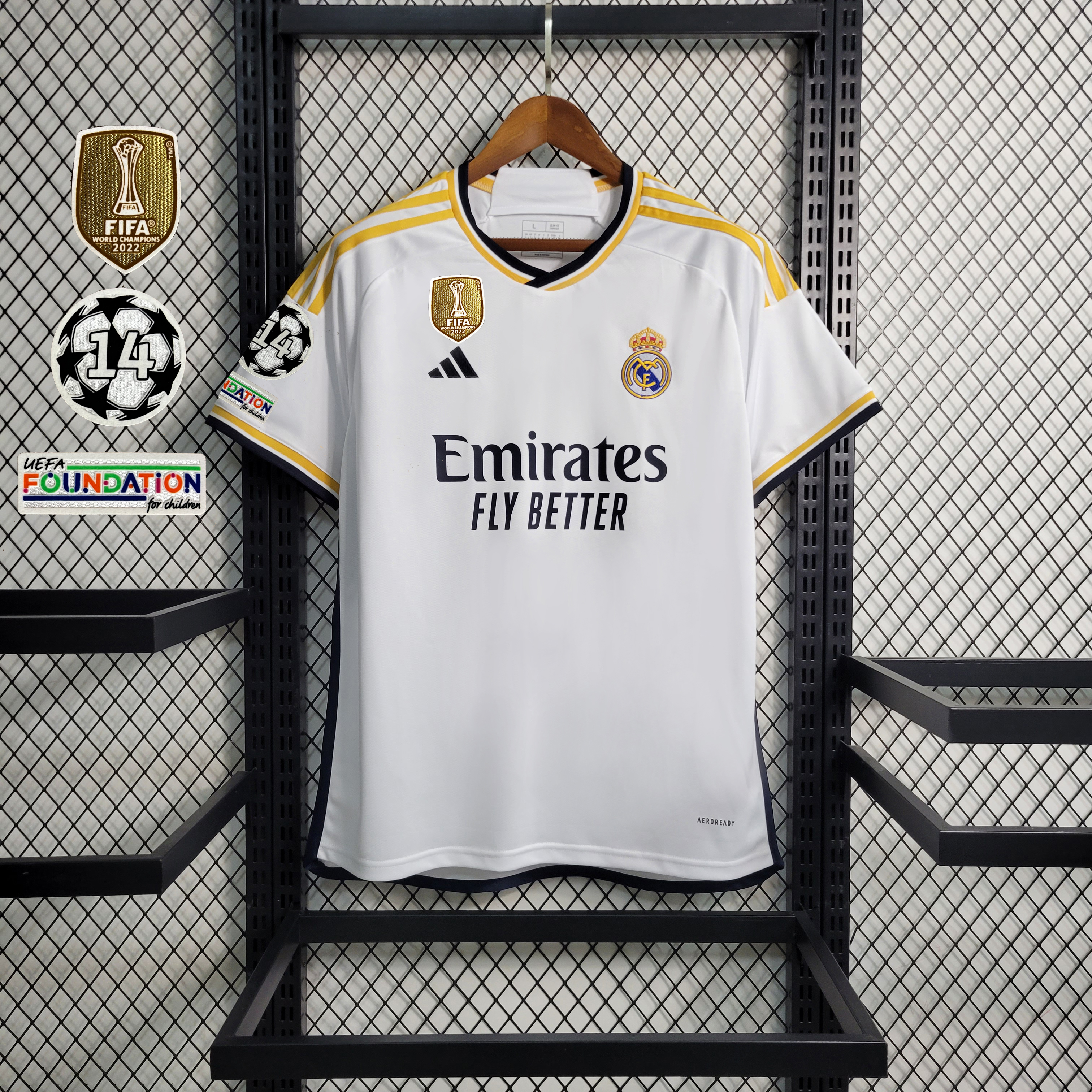 Real Madrid 23-24 Home Stadium Jersey - Fans Version - ReplicasJersey