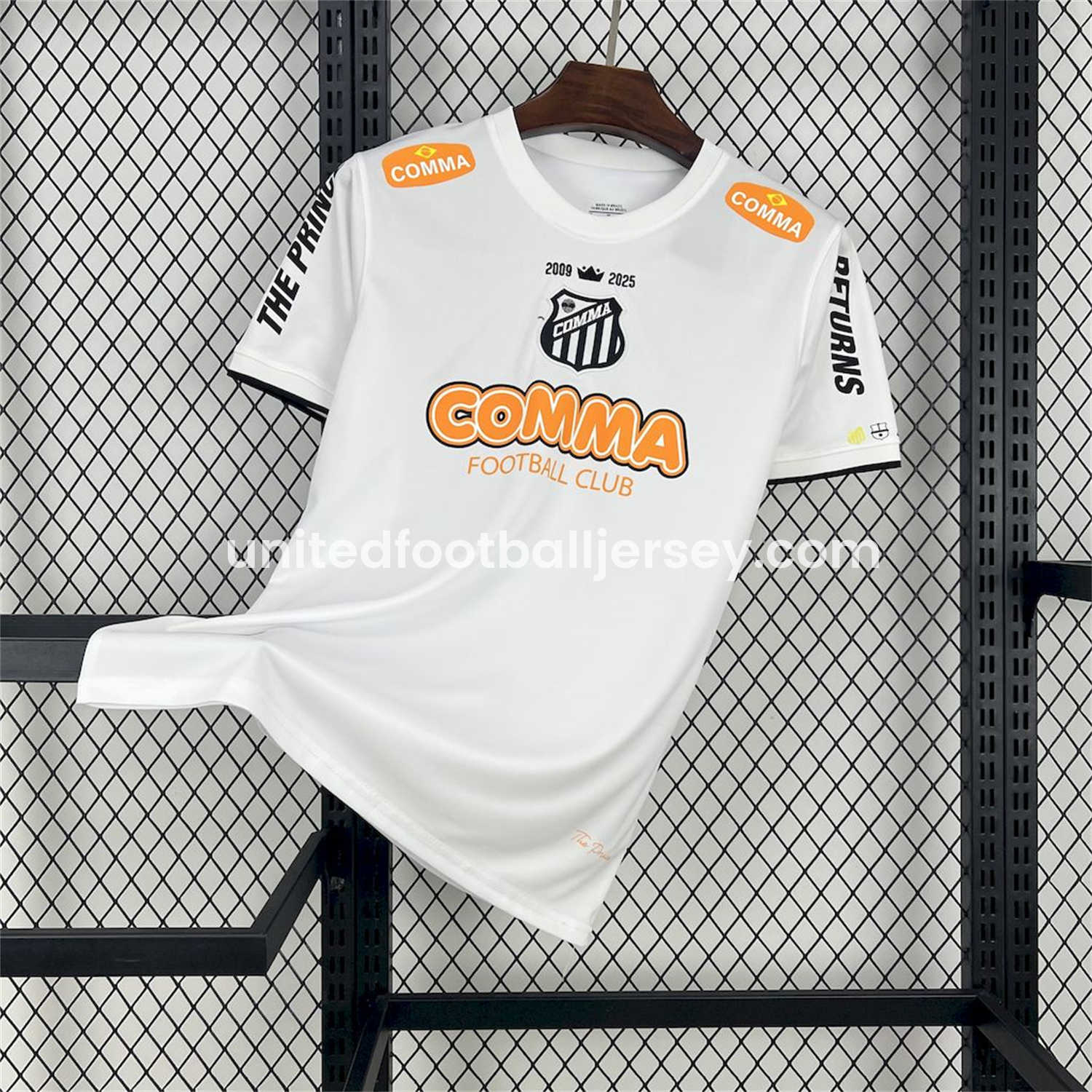 Santos 25-26 Neymar Return Commemorative Special Edition Jersey - Fans Version - ReplicasJersey