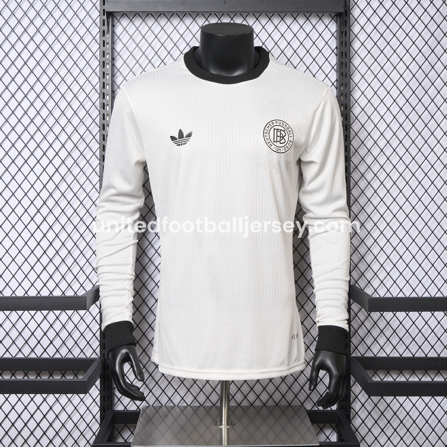 Germany 2025 125-Year Anniversary Commemorative Edition Long Sleeve Jersey - Player Version - ReplicasJersey