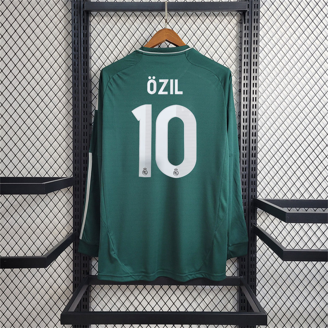 Retro Real Madrid 12-13 Third Away Long Sleeve Jersey - ReplicasJersey