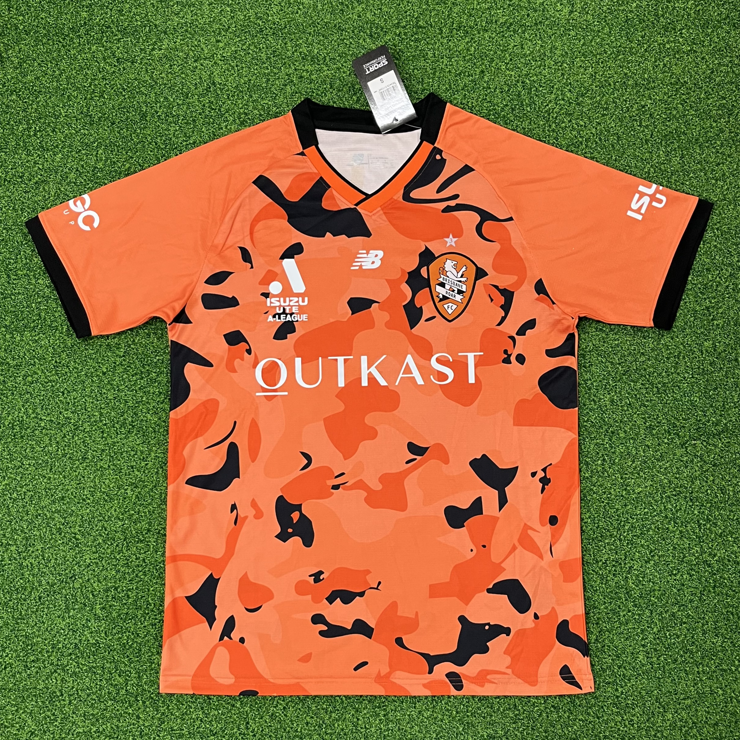 Brisbane Roar 23-24 Home Stadium Jersey - Fans Version - ReplicasJersey