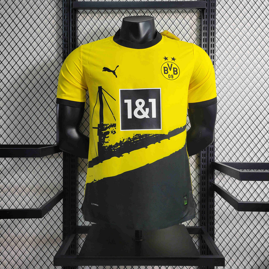 23-24 Dortmund Home Jersey - Player Version - ReplicasJersey