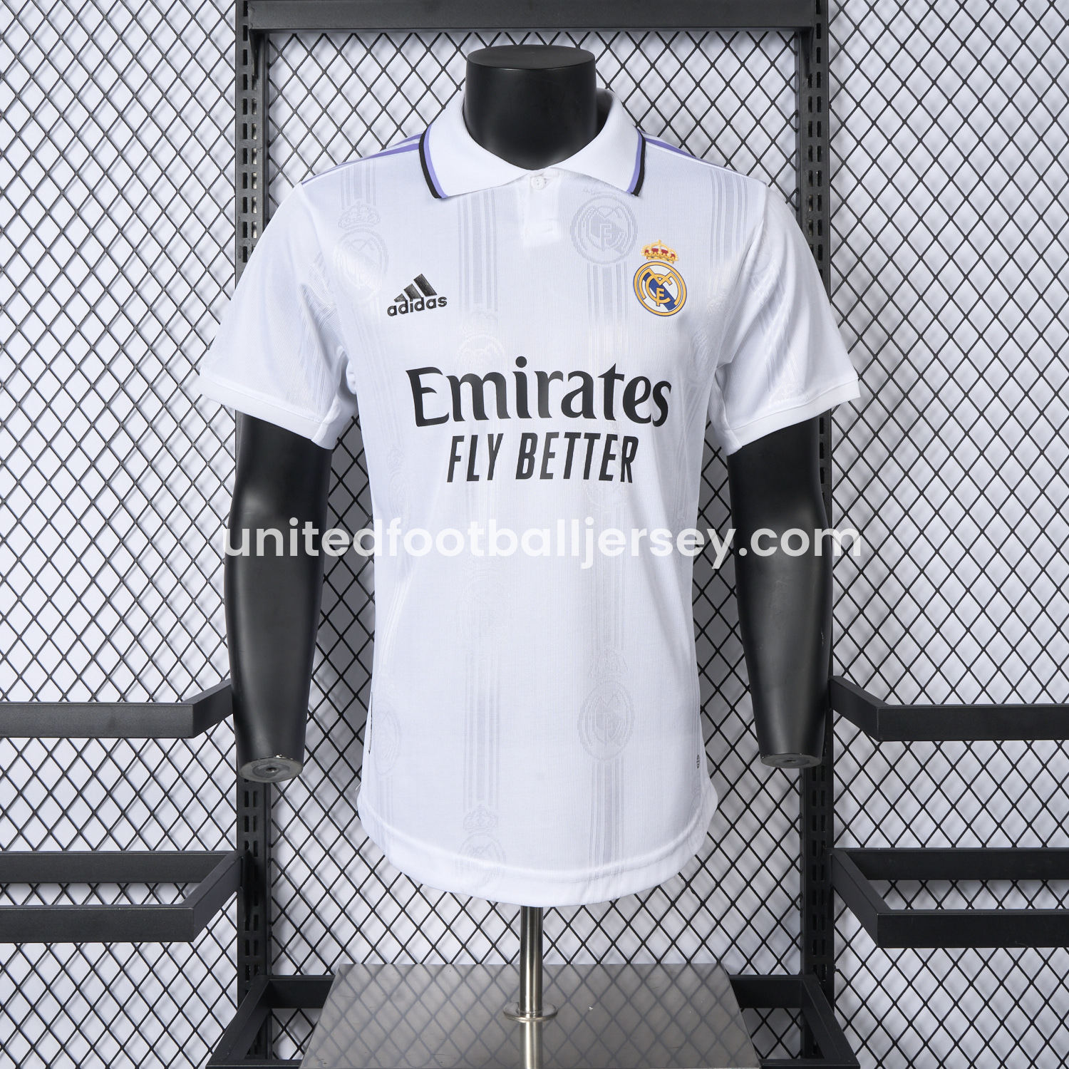 Retro Real Madrid 2022-23 Home Jersey - Player Version - ReplicasJersey