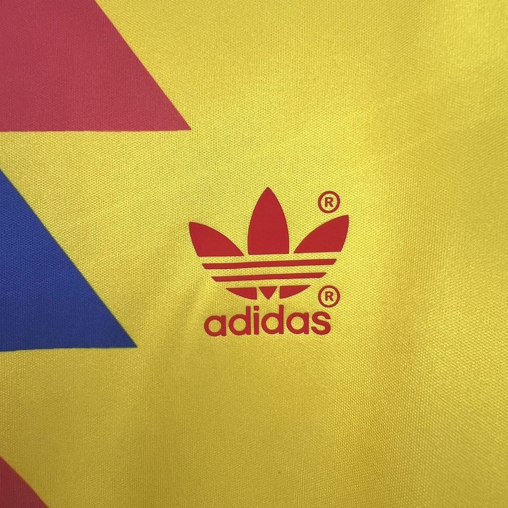 Retro Colombia 1990 Home Stadium Jersey - ReplicasJersey